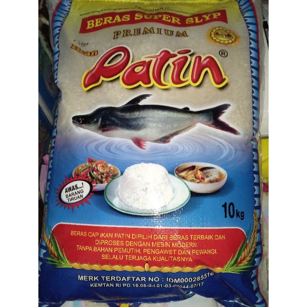 

Beras PATIN (10kg)