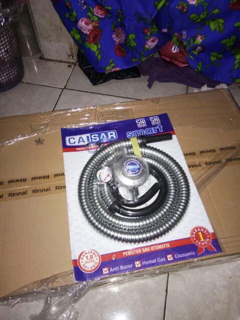 Rinnai Ri-302s Kompor Gas 2 Tungku + (selang & Regulator Caisar)