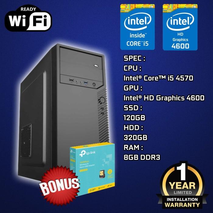 PC RAKITAN intel Core i5 4570 RAM 8GB