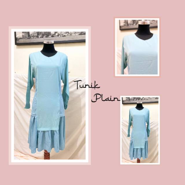 Tunik polos tunik rempel TP