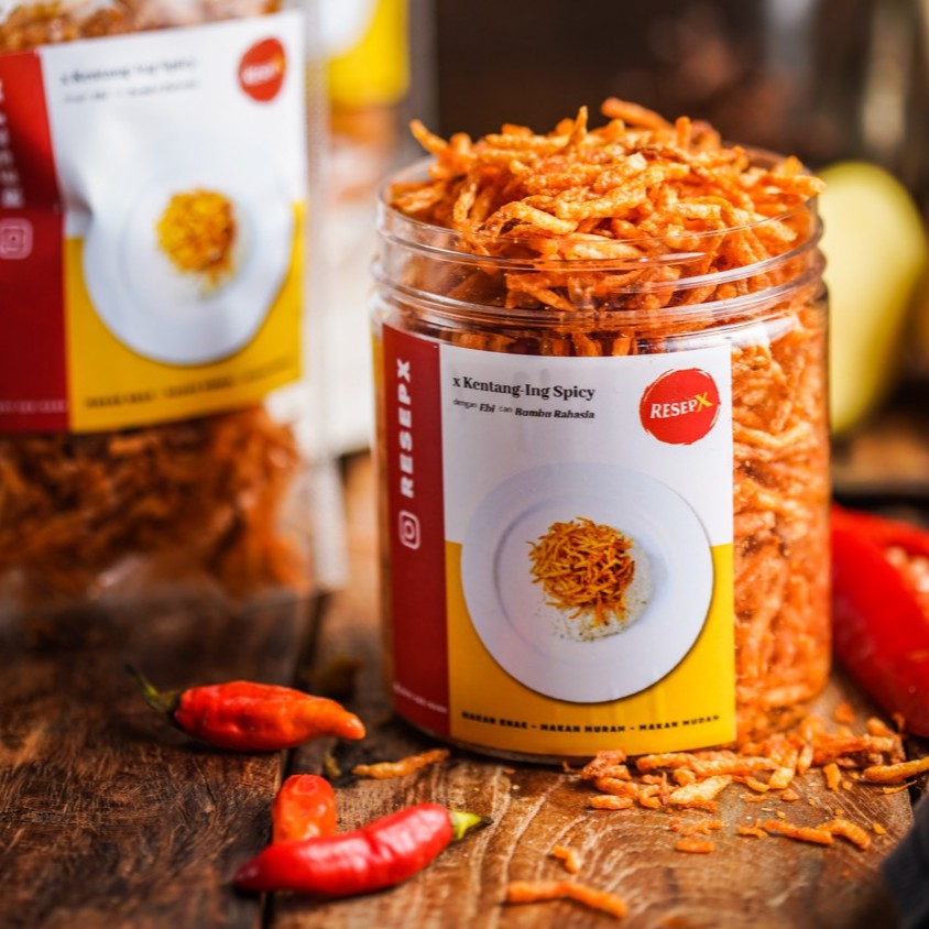 

Kentang Kering Mustofa Spicy - Resep X