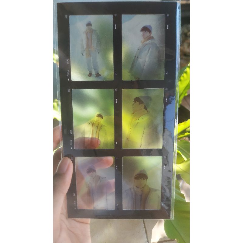 [booked] Winpack Yoongi + 6 cut Cut Film Photo Yoongi Suga Winter Package/Winpack BTS 2021