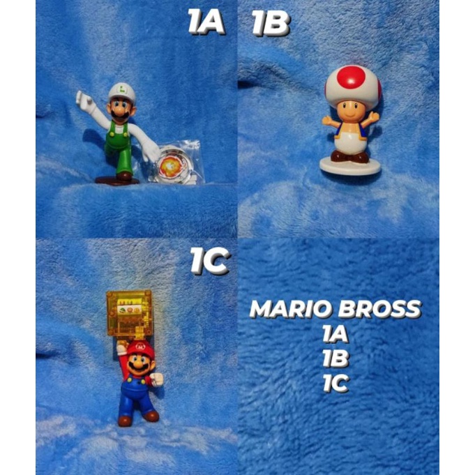 PRELOVE Mainan MCDONALD'S Edisi Mario Bross