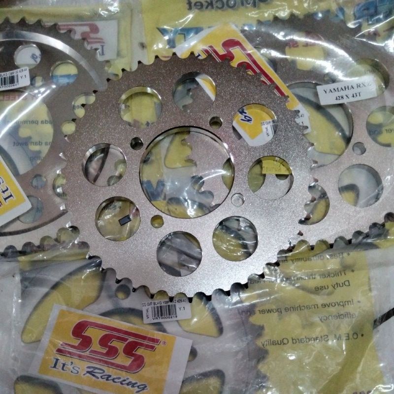 GIR GEAR BELAKANG SSS 428 RXK RXZ RXKING F1 F1ZR FORCE 1 F1Z FIZ R ZR FIZR FOSWAN VEGA JUPITER SPROC