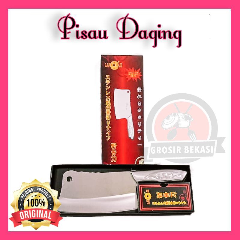 Pisau Daging / Golok Daging Merk Luji
