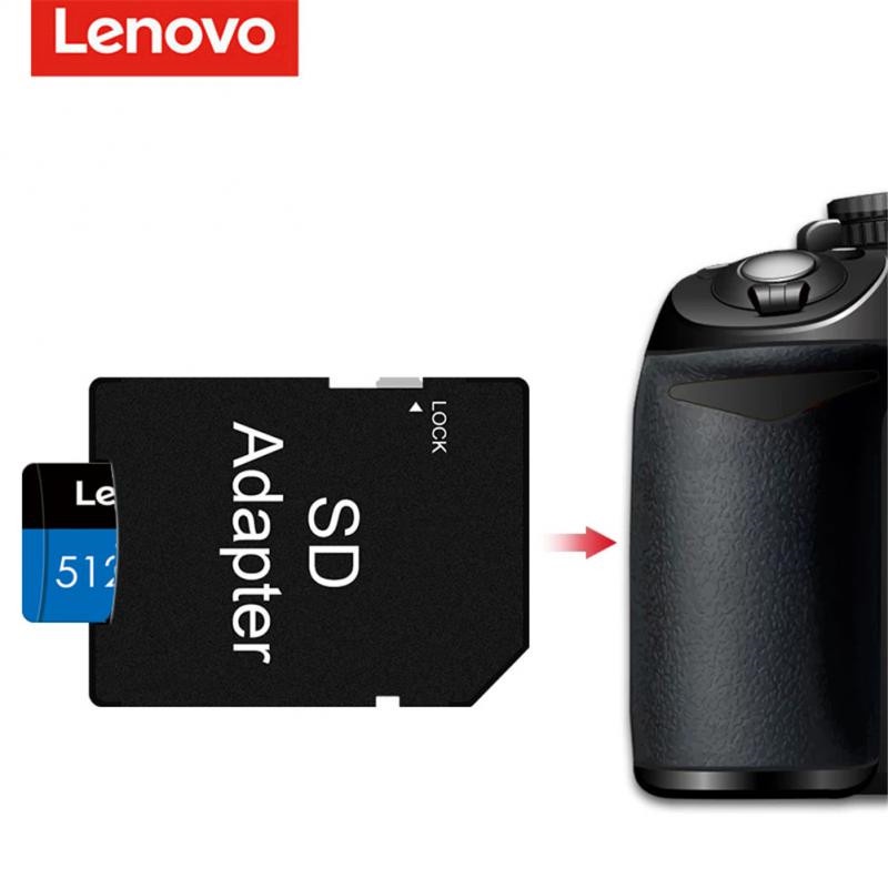 Lenovo Kartu Memori Micro SD TF Mini Kecepatan Tinggi 512GB 256GB