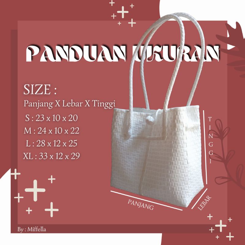 TAS JALI PREMIUM//TAS ANYAMAN//TERMURAH