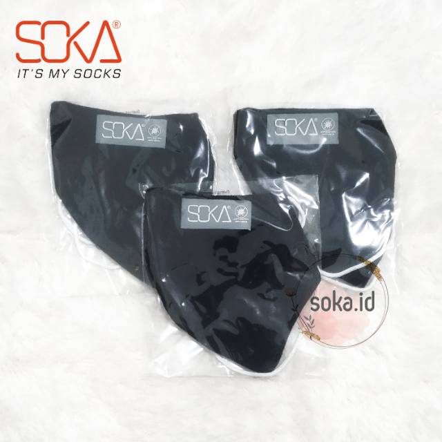 Soka Masker Kain - Masker Soka Anti Bacteria dan Air Flow