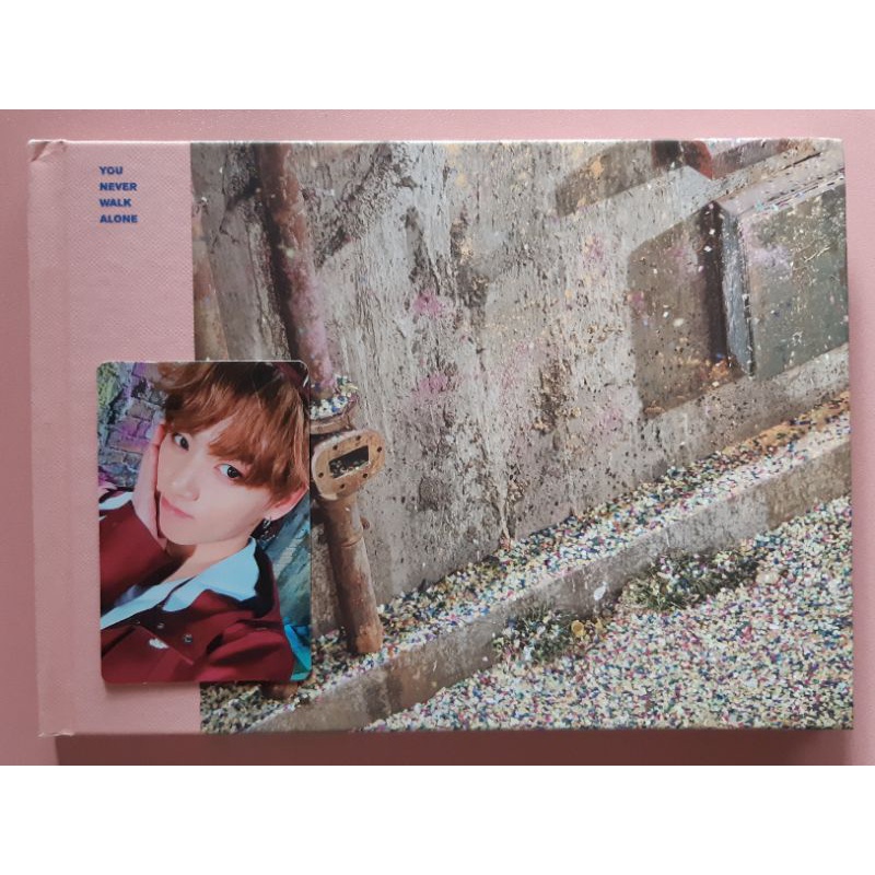 Album YNWA Pink Version Unsealed BTS Taehyung Jungkook Pc