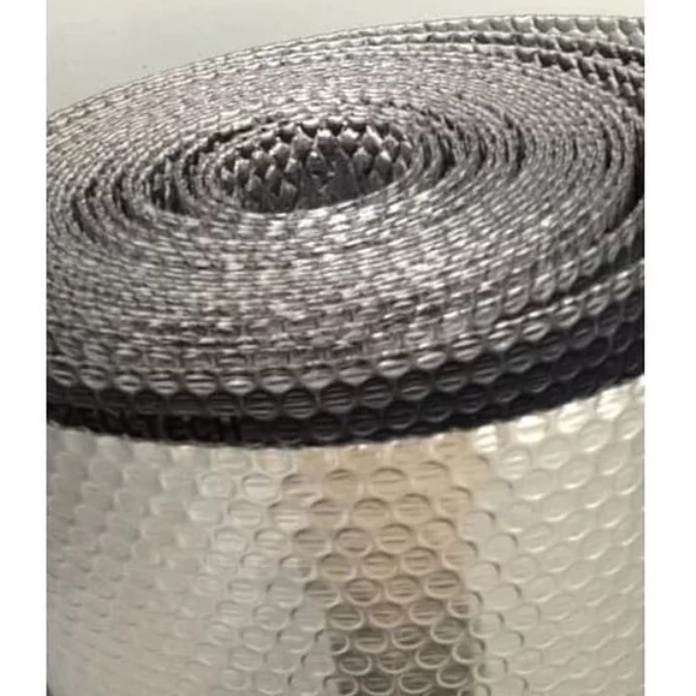 Alumunium Foil Bubble Double untuk rangka atap Peredam Panas Dan Suara
