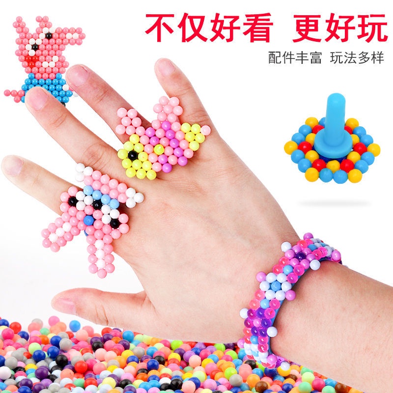 TweedyToys - Mainan Manik Air / Aqua Beads / Water Beads DIY Ajaib Karakter