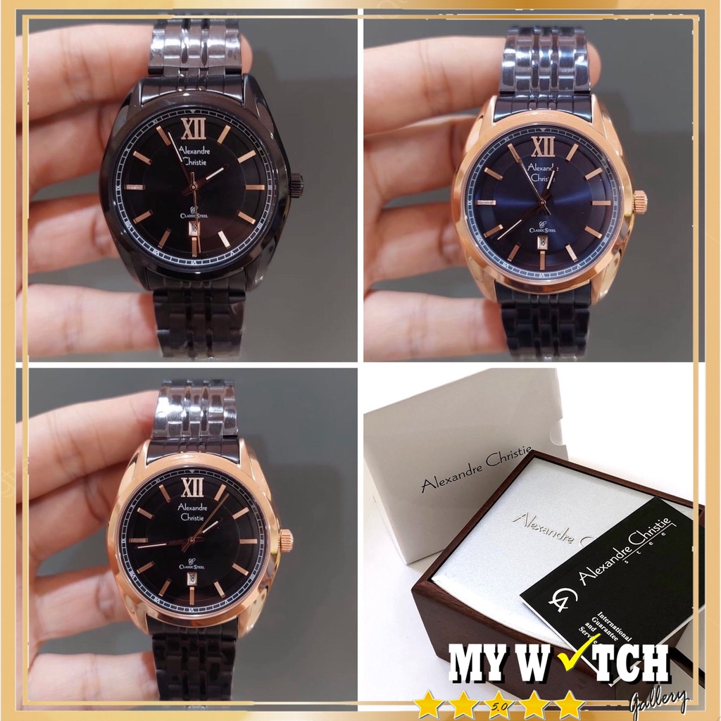 Jam Tangan Alexandre Christie AC 8501 MD Pria ORIGINAL