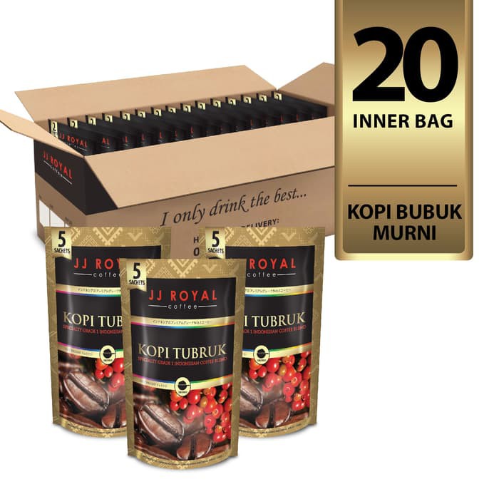 Coffee/Kopi JJ Royal Kopi Tubruk Pouch Carton - kkp2040