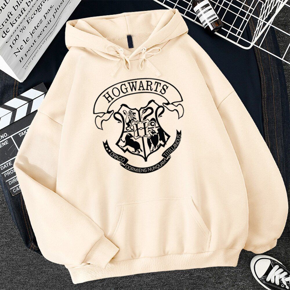 HOODIE PRIA HOGWARTS DORMIENS - ATASAN KEREN KEKINIAN PREMIUM