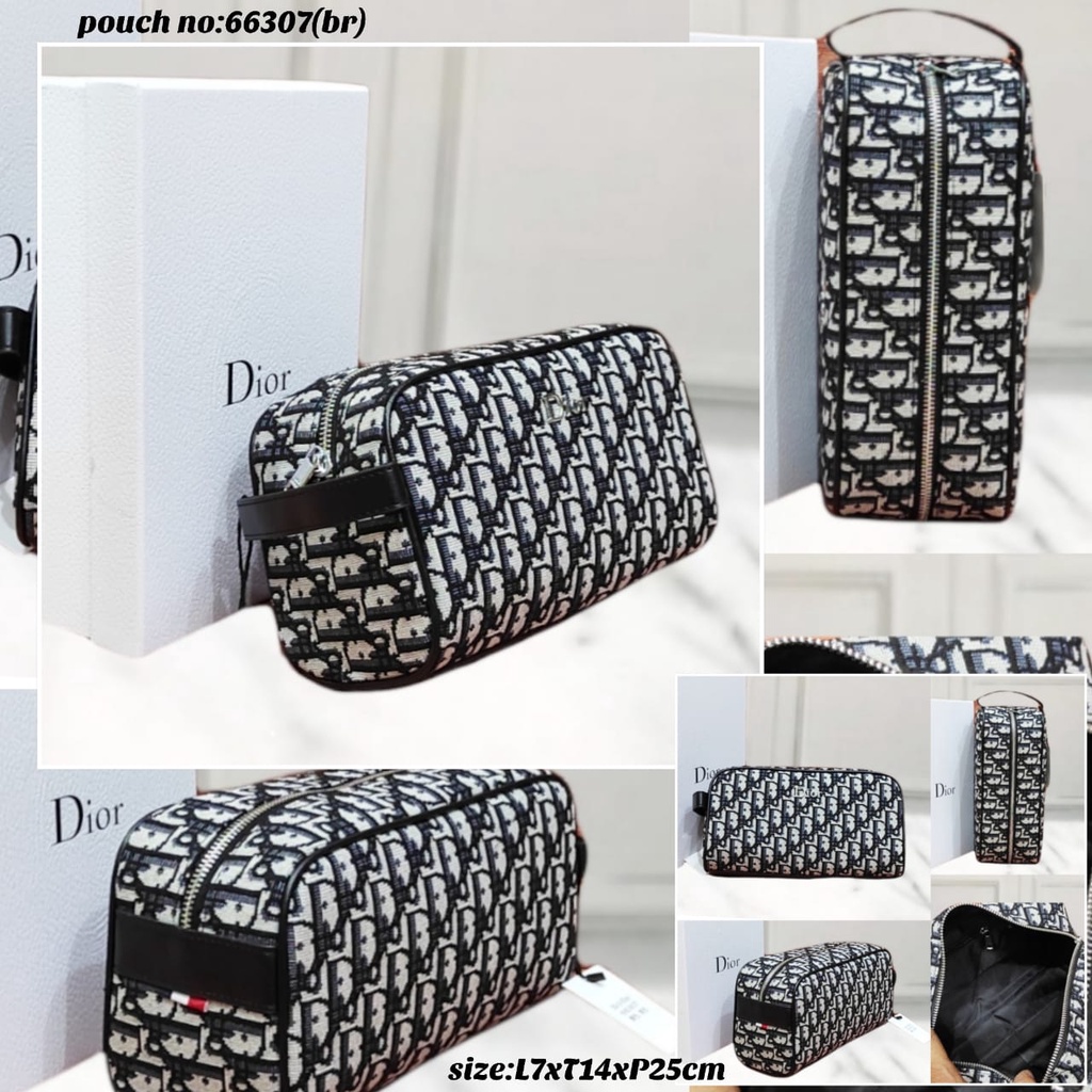 Pouch Leather Quality 66307 / Tas Tangan Pria