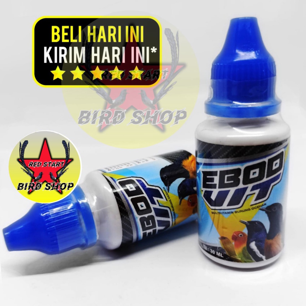 EBOD VIT VITAMIN EBOD JAYA OBAT BURUNG LOVEBIRD KENARI MURAI KACER PLECI MACET BUNYI KURUS