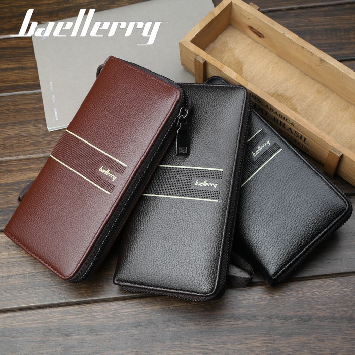 Dompet Panjang Tebal Kulit Pria Wanita Baellerry S6088