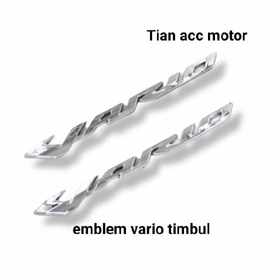 Emblem Emblem Honda Vario 160 150 125 Timbul Kanan Kiri