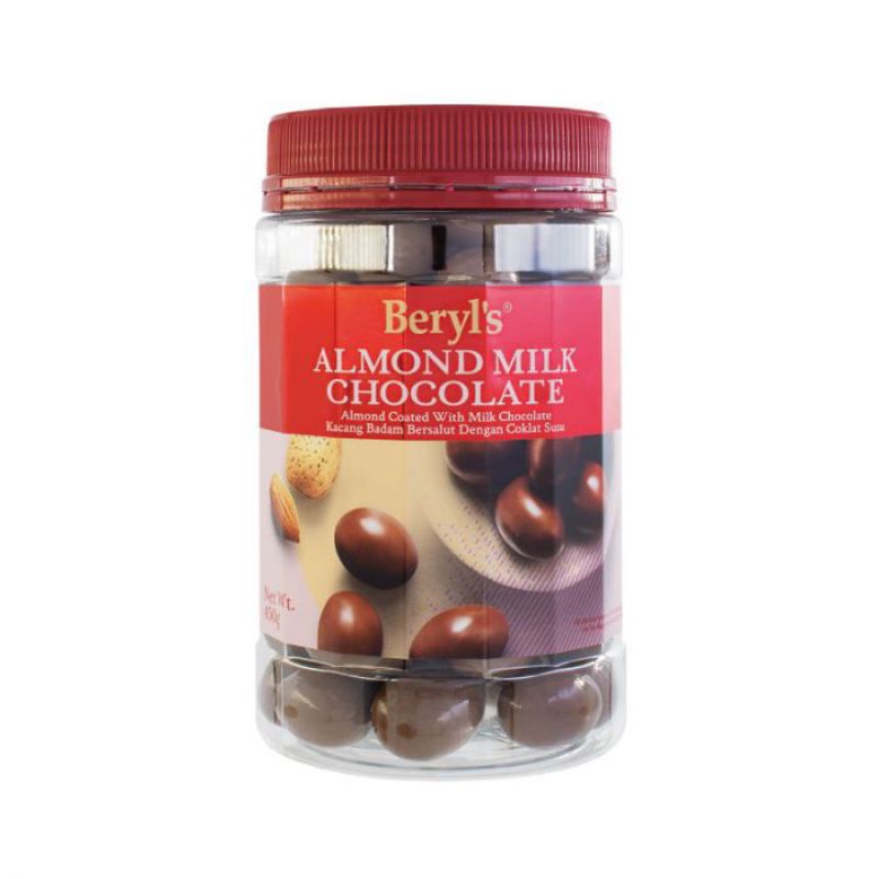 

[PO Nov 24] Beryl's Almond Coated With Milk Chocolate 450 gram