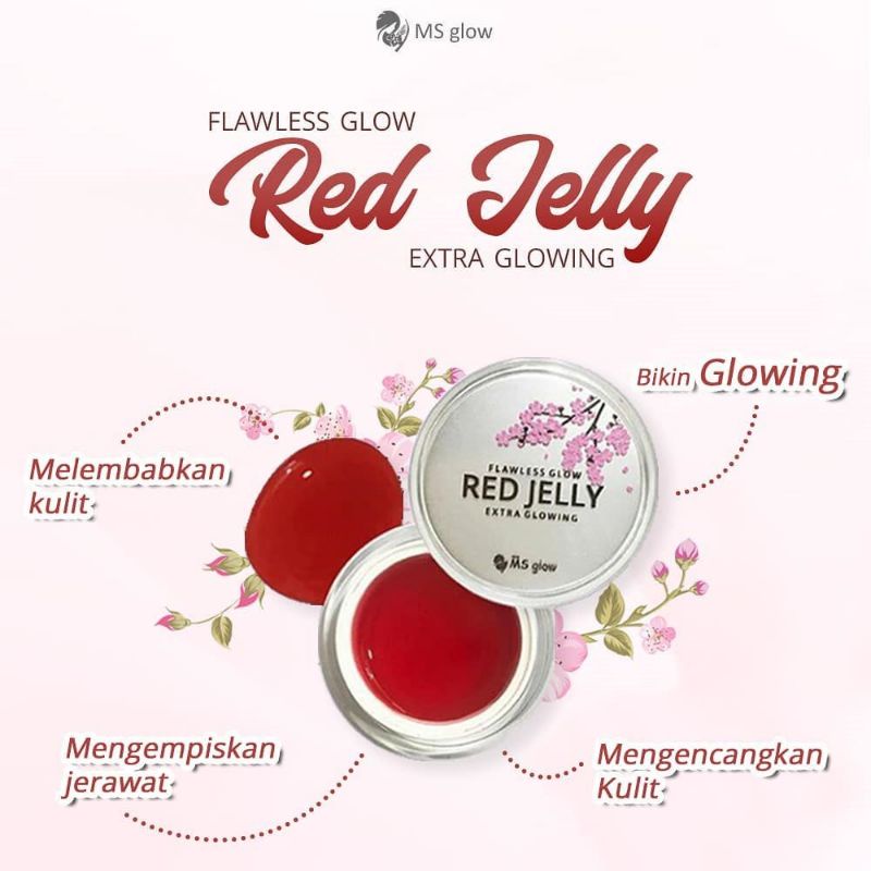 RED JELLY MS GLOW / MS GLOW RED JELLY / RED JELLY