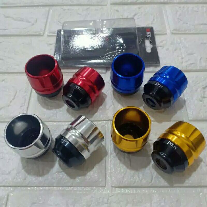 Jalu As Roda Depan Mini Model Corong Full CNC Universal Semua Motor