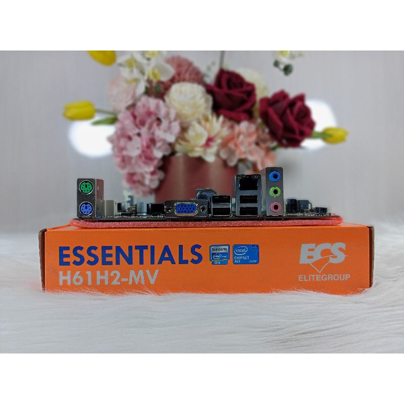 Ready MOTHERBOARD ECS ESSENTIALS H61H2-MV New Murah Bergaransi