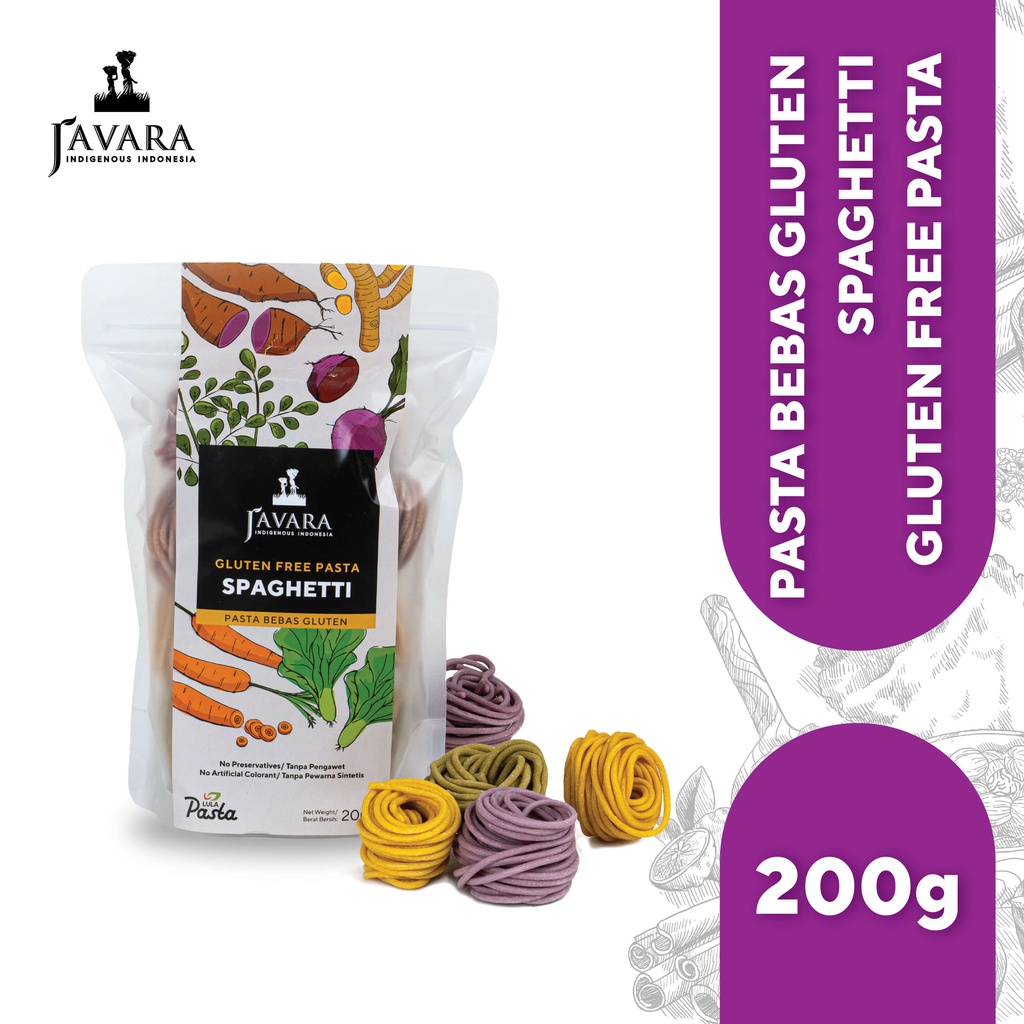 

Javara Gluten Free Pasta Spaghetti - Pasta Bebas Gluten 200g