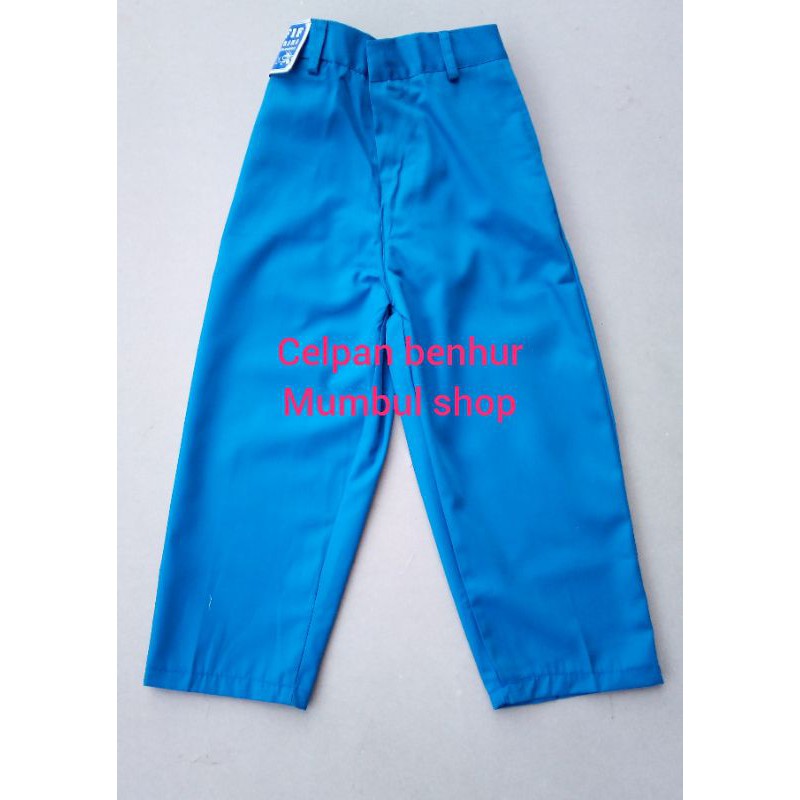 Celana panjang SD hitam,coklat,merah,biru,putih,hijau/ seragam sd SMP/celana panjang jumbo sd