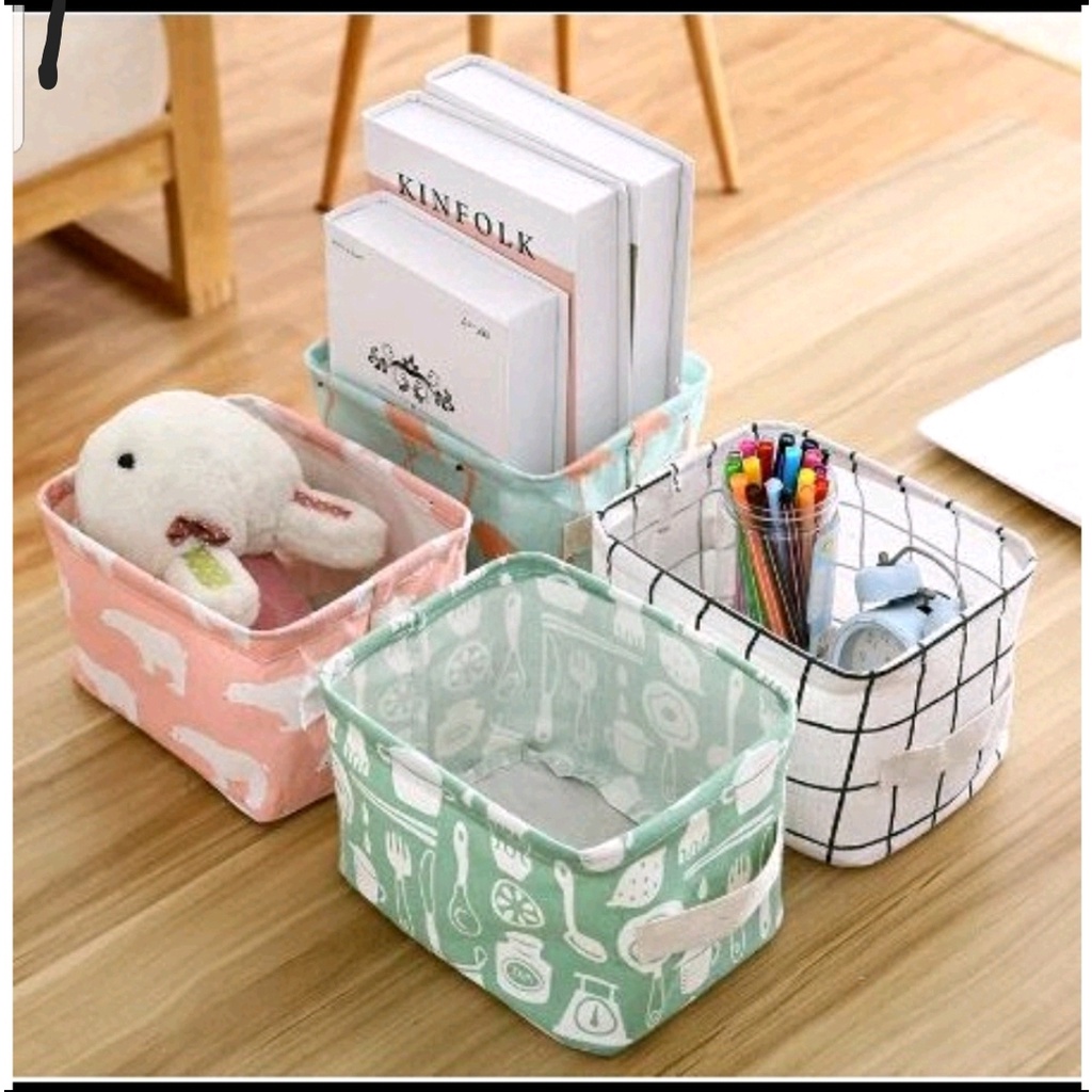 [LGS]  Storage Box Keranjang Perlengkapan Rumah Multifungsi Box Organizer Tempat Penyimpanan Multifungsi