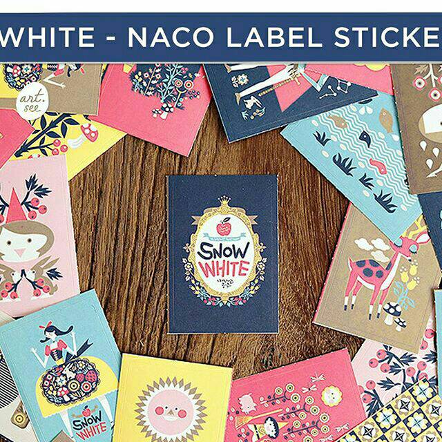 

Naco Label Sticker Pack Snow