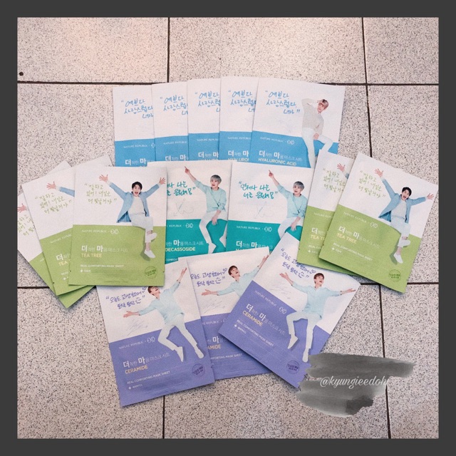 EXO NATURE REPUBLIC SHEET MASK