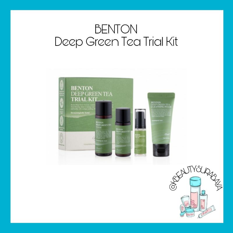 BENTON Green Tea Deluxe 4 Type Kit