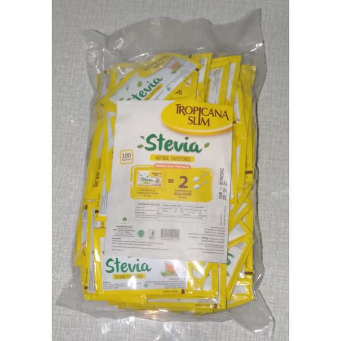 

Gula Tropicana slim Stevia 100 sachet