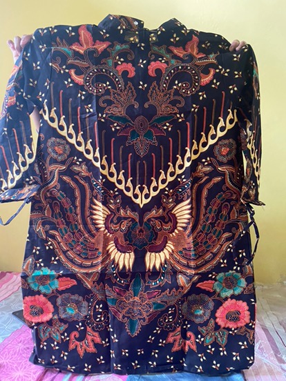 Maura Couple - Sania Ruffle Batik Couple Ori Ndoro Jowi Dnt Garansi