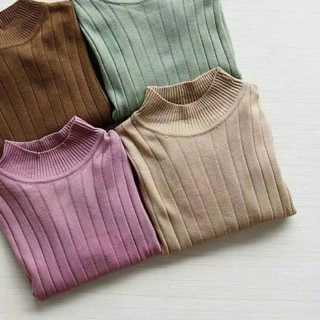 Promo BAJU RAJUT WANITAJOVANKA TURTLENECK RAJUT BUBLE OVERSIZE / TURTLENECK KNITWEAR ARSYILLA