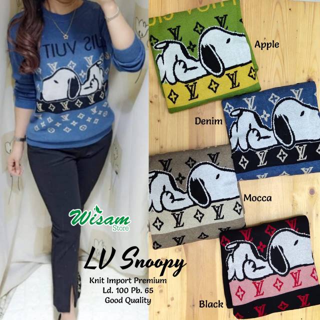 Lv Snoopy sweater import