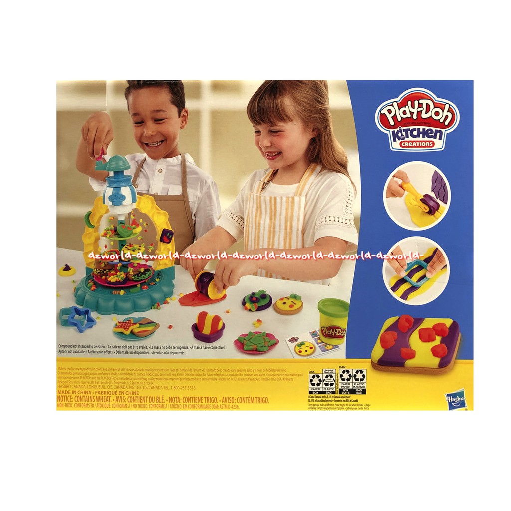 Play-Doh Kitchen Creations Sprinkle Cookie Surprise Mainan Playdoh Original