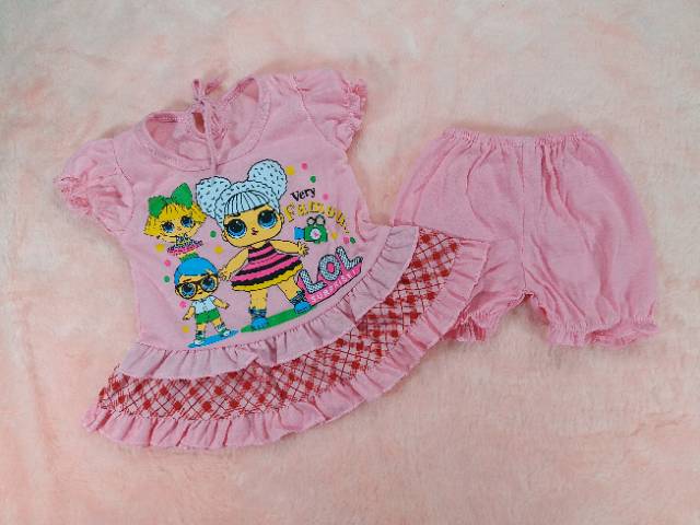 SETELAN DRESS BAYI MURAH