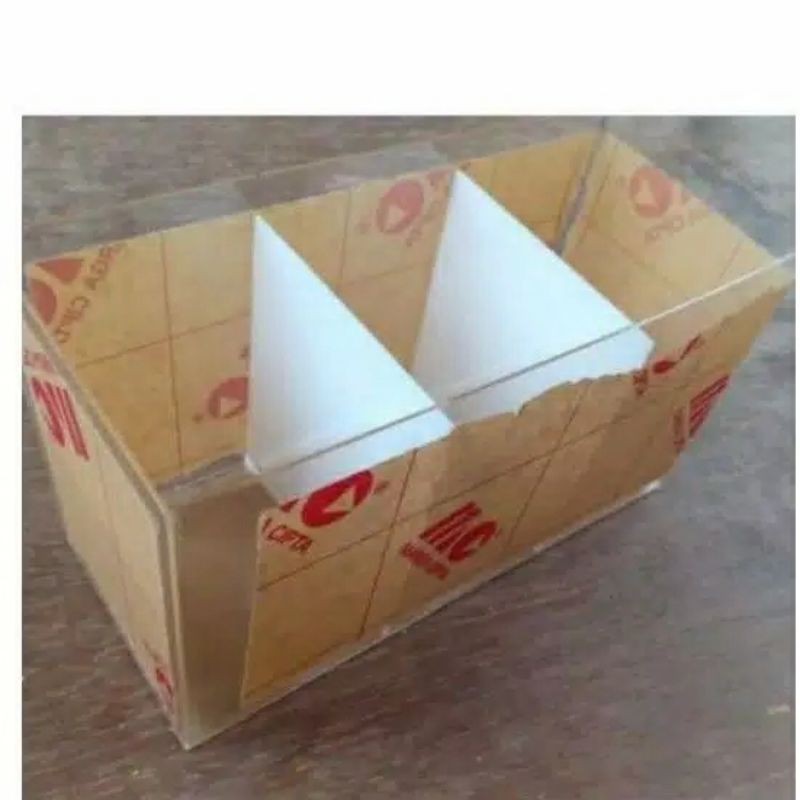 ASTARIGLAS  Soliter Ikan Cupang Akrilik 3 Kamar  Selfie P36 x L12 x T15