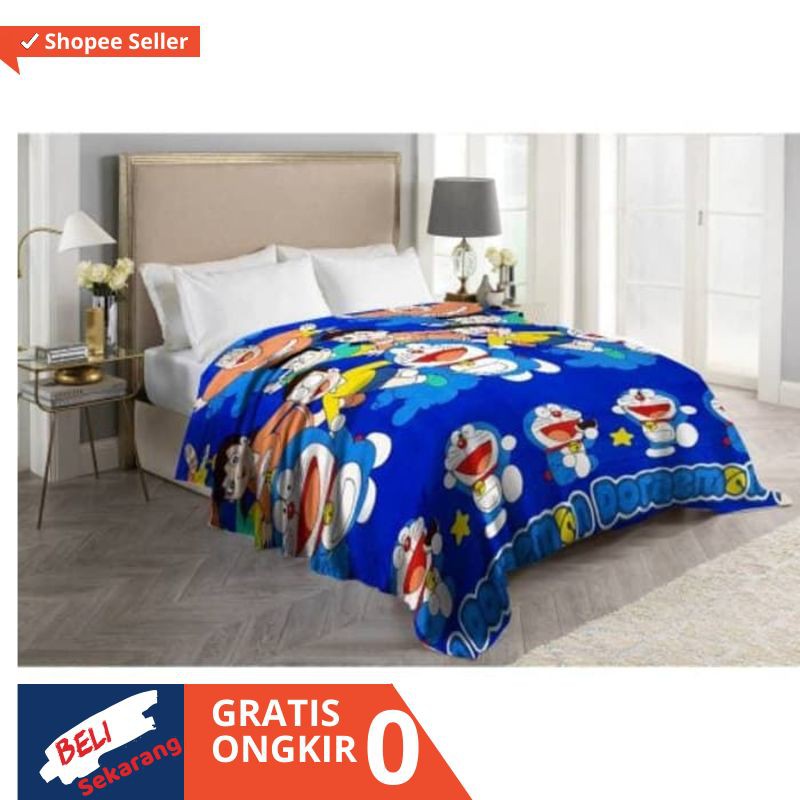 SELIMUT MURAH / SELIMUT KARAKTER /SELIMUT DORAEMON / DEWASA / BULU - doraemon LIMITED EDITION