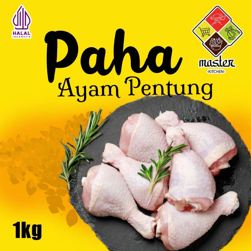 

AYAM PAHA BAWAH AYAM PENTUNG UPIN IPIN KULIT BERSIH BEKU SEGAR / DRUMSTICK PAHA AYAM BAWAH PAHA PENTUL BROILER FROZEN FRESH 0.9 - 1KG