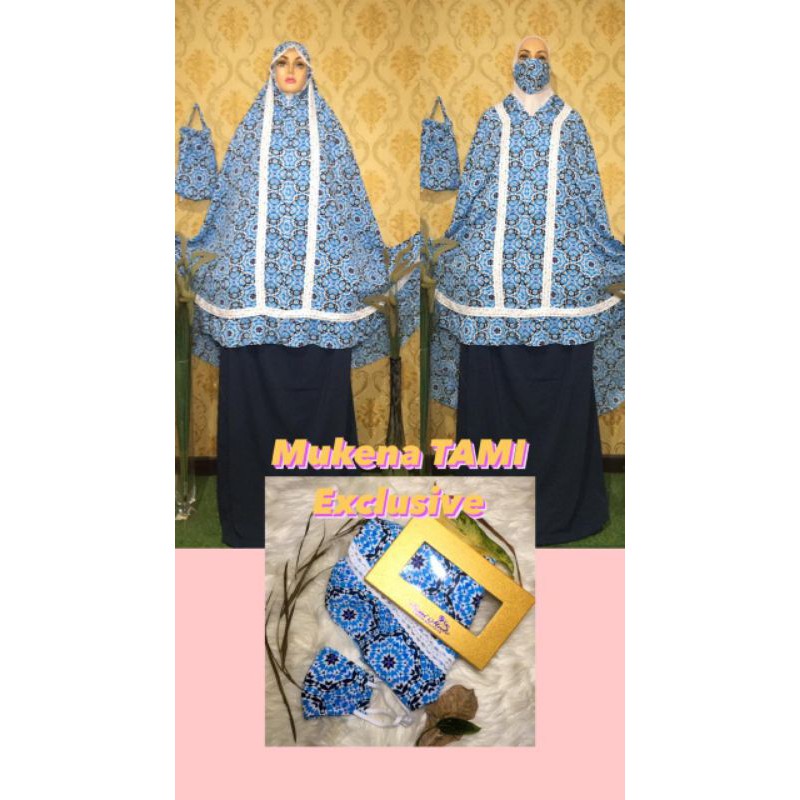 Mukena Silky Premium Ekclusive model 2In1