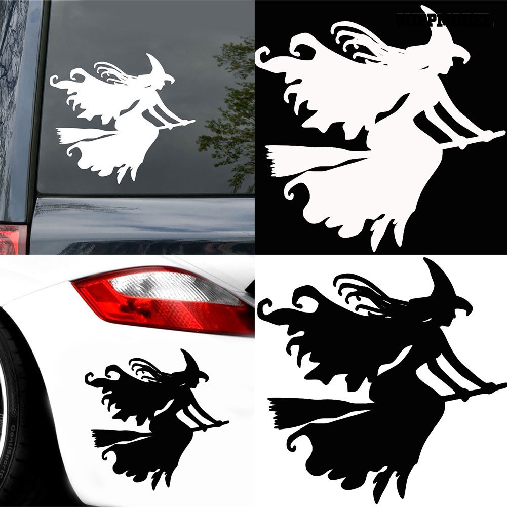 Stiker Reflektif Tema Halloween Untuk Dekorasi Mobil