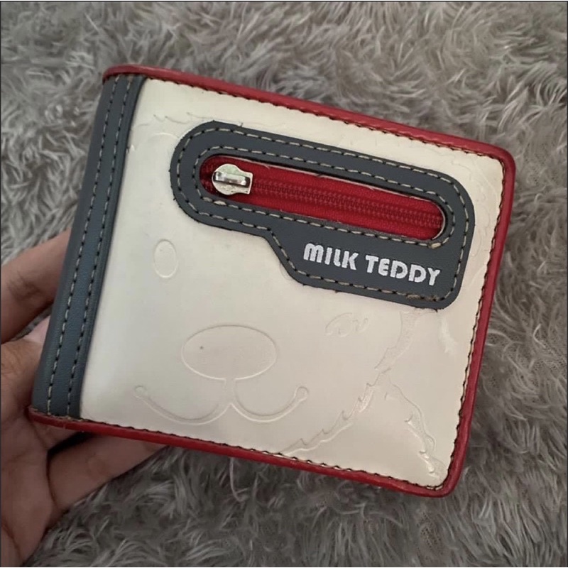 (PRELOVED) DOMPET MILK TEDDY
