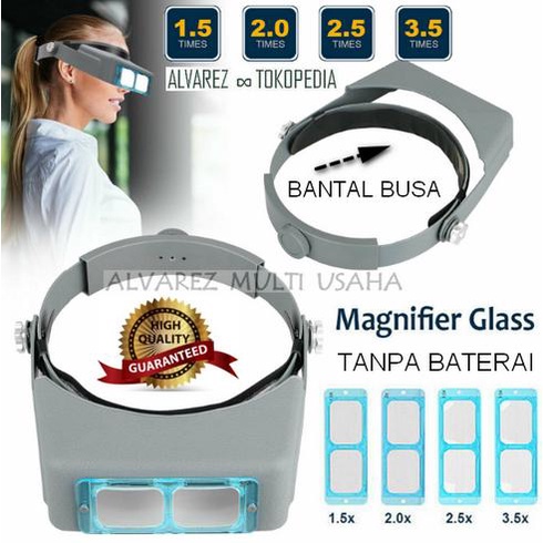 

Cuci Gudang Awal Tahun Head Wearing Magnifier Loop / Optivisor Loupe Kaca Pembesar Objek Cuci Gudang
