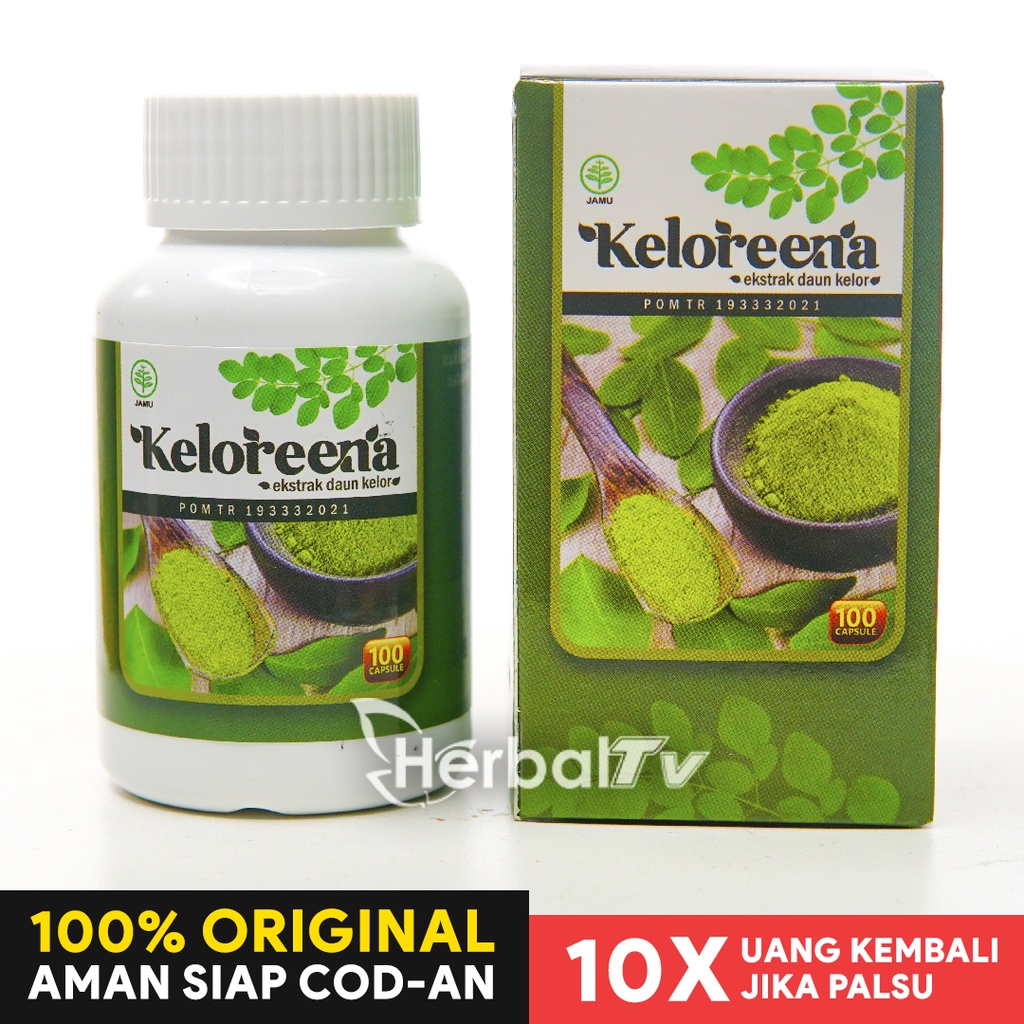 Obat Sakit Jantung Koroner, Pembengkakan Jantung - Obat Stroke Iskemik - Keloreena Kapsul