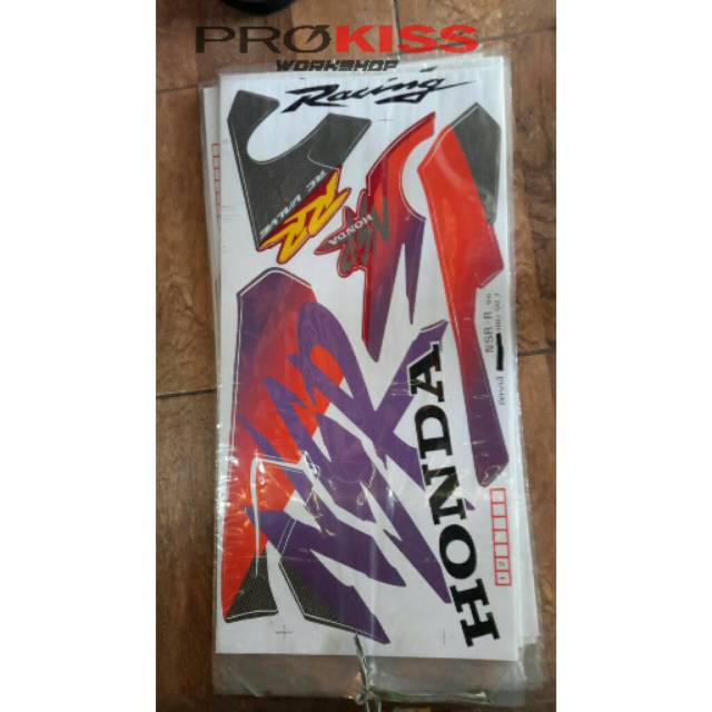 Striping nsr rr astra merah