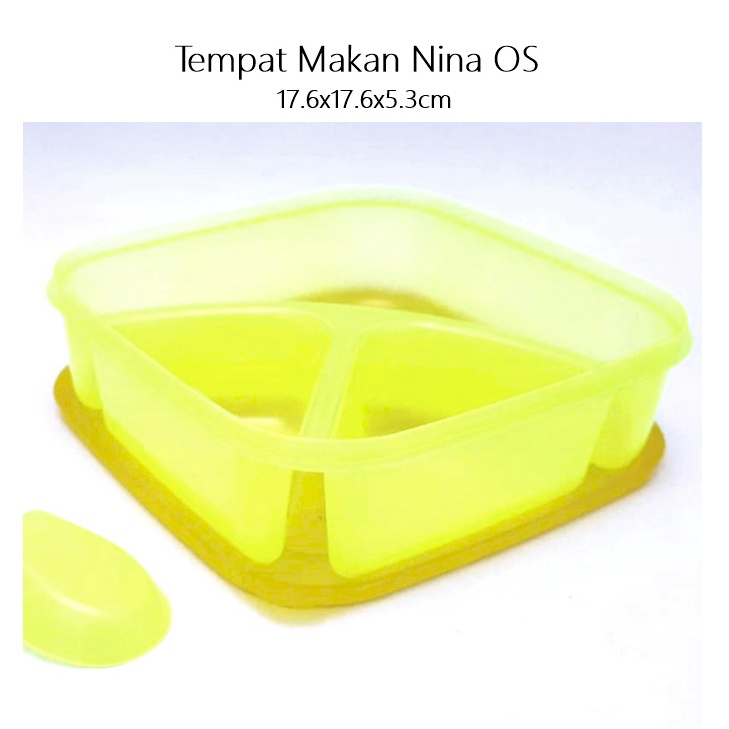 Tempat/Kotak Makan Nina OS 3 sekat