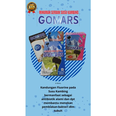 

Susu kambing etawa GOMARS