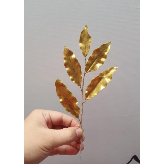 

gumpaste flower edible flower hiasan tart cake topper daun leave parvi